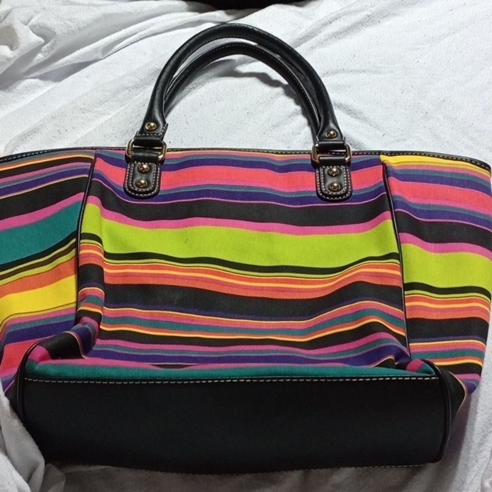 Nine West handbag rainbow colors nwot